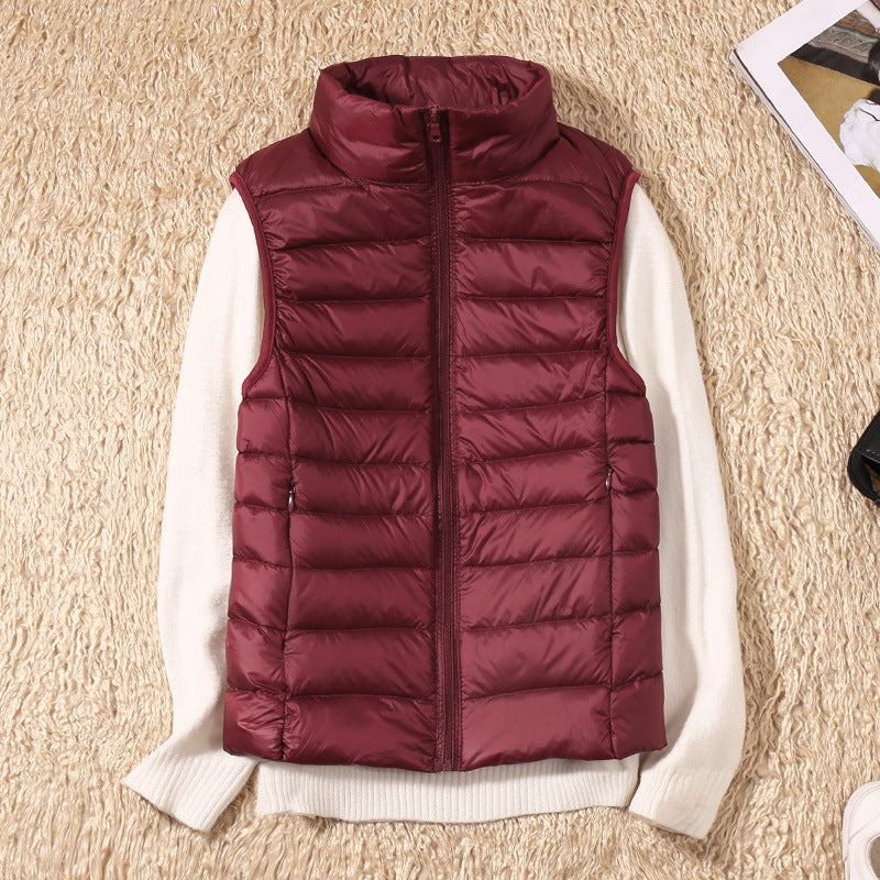 LUCILLE - MICROLIGHT DOWN VEST FOR WOMEN