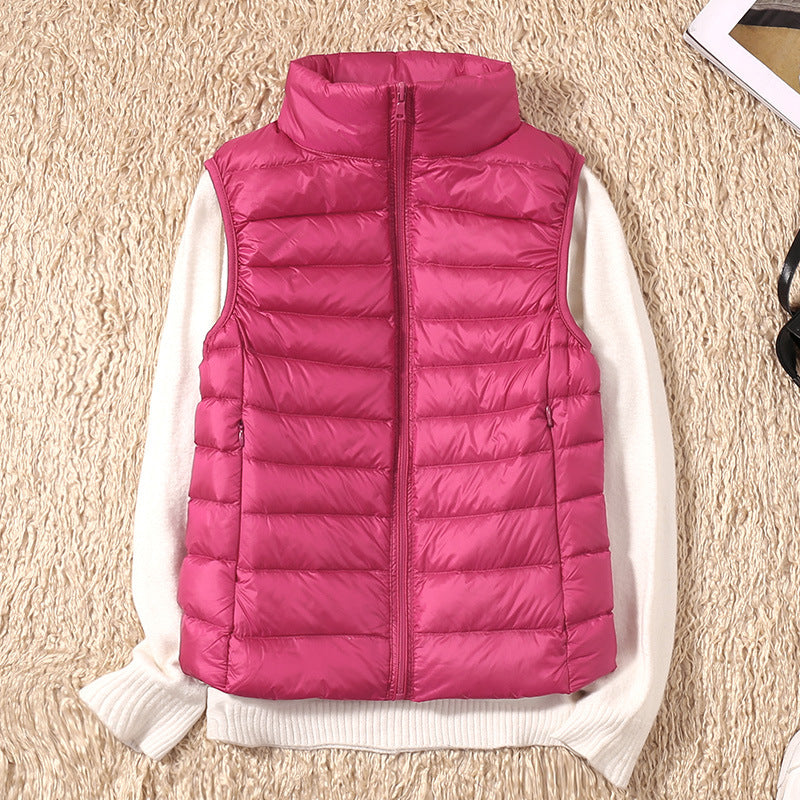 LUCILLE - MICROLIGHT DOWN VEST FOR WOMEN