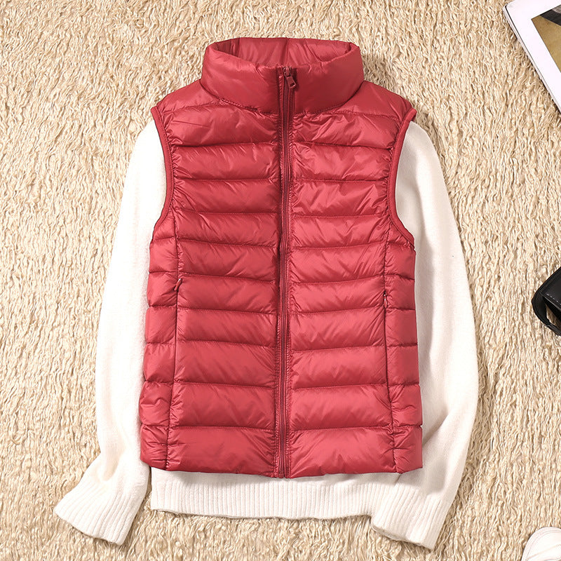 LUCILLE - MICROLIGHT DOWN VEST FOR WOMEN