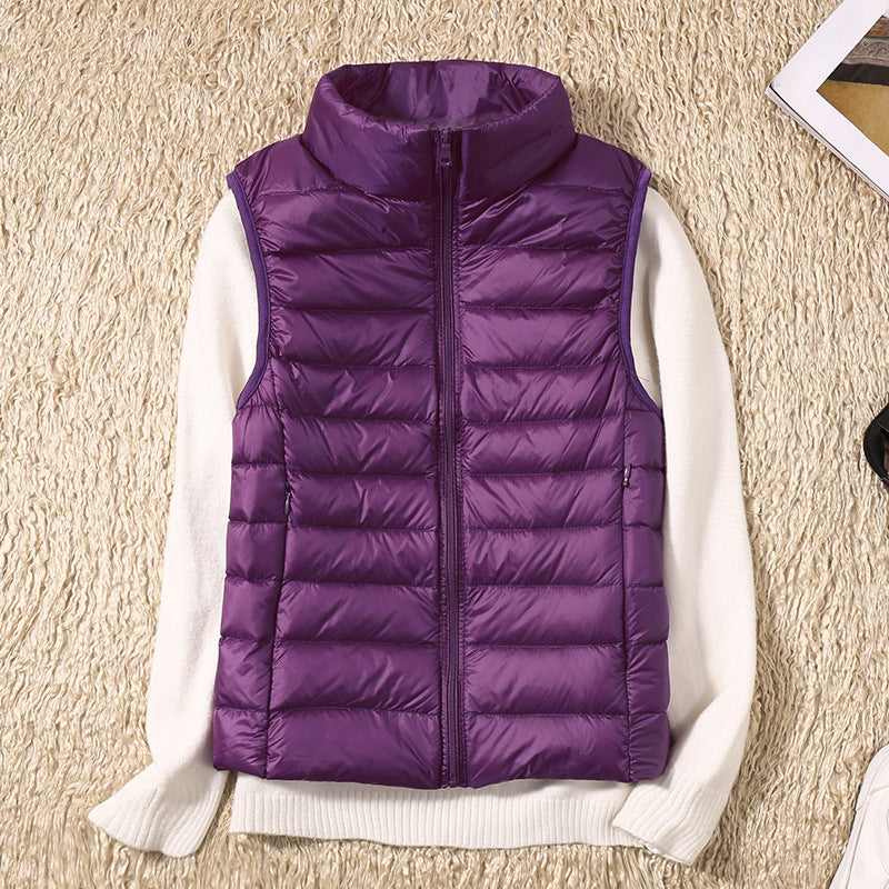 LUCILLE - MICROLIGHT DOWN VEST FOR WOMEN