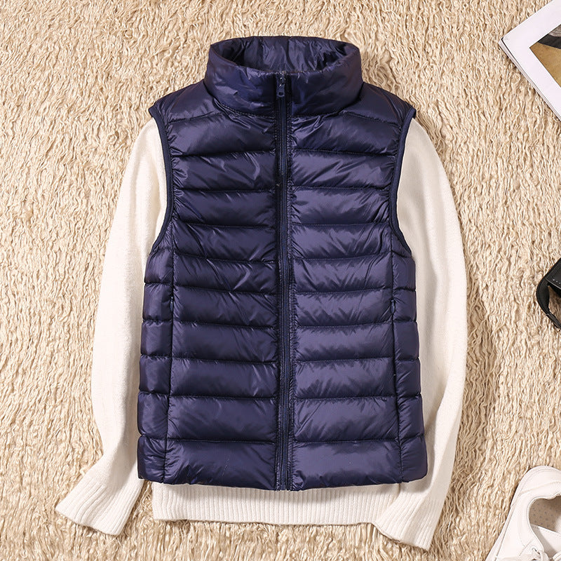 LUCILLE - MICROLIGHT DOWN VEST FOR WOMEN