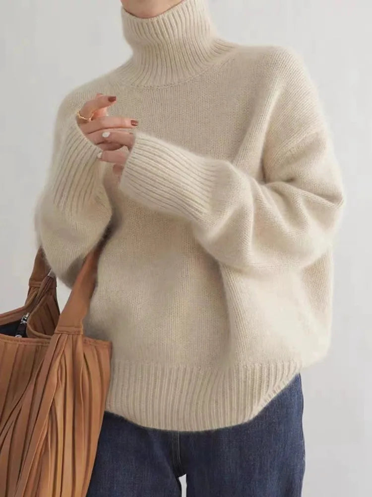 Nancie™ | Cozy turtleneck sweater