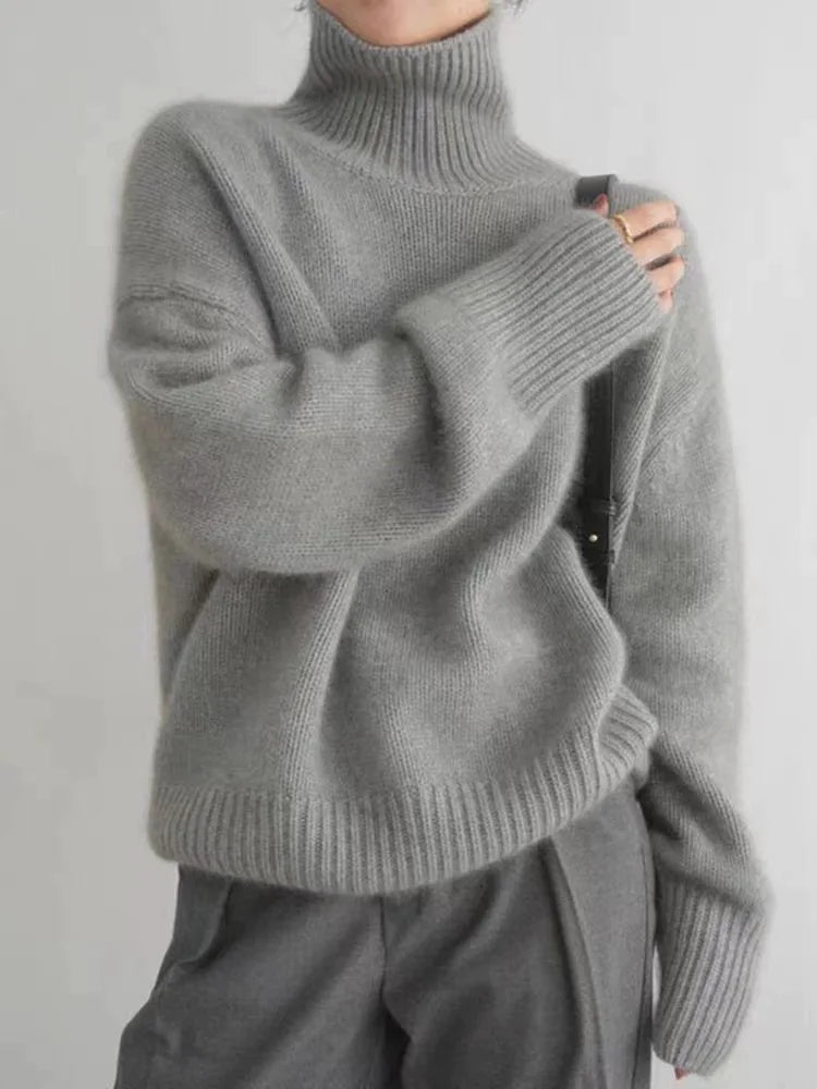 Nancie™ | Cozy turtleneck sweater