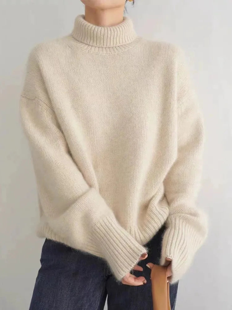 Nancie™ | Cozy turtleneck sweater