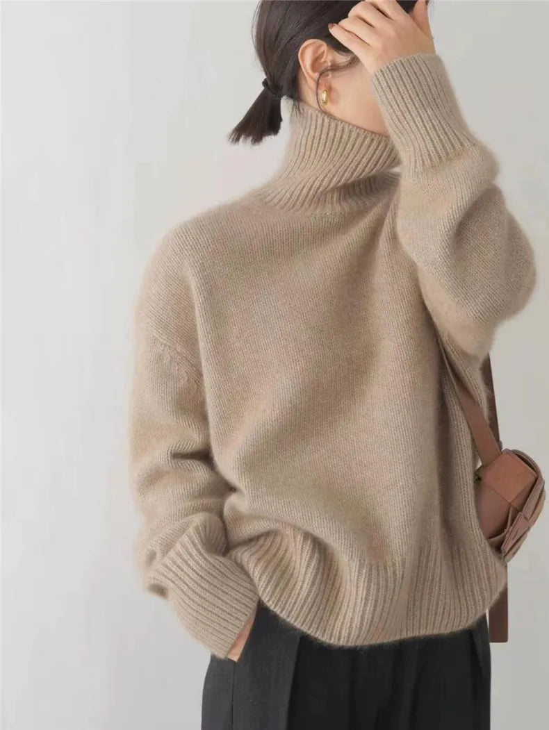 Nancie™ | Cozy turtleneck sweater