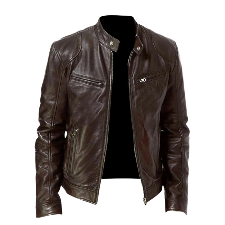 Stefan | Men's leather jacket