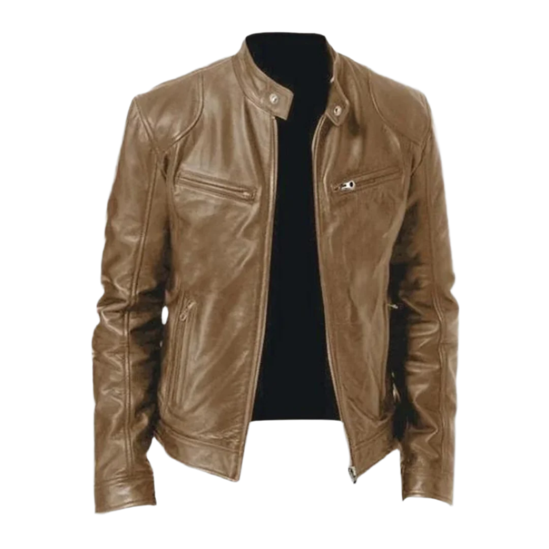 Stefan | Men's leather jacket