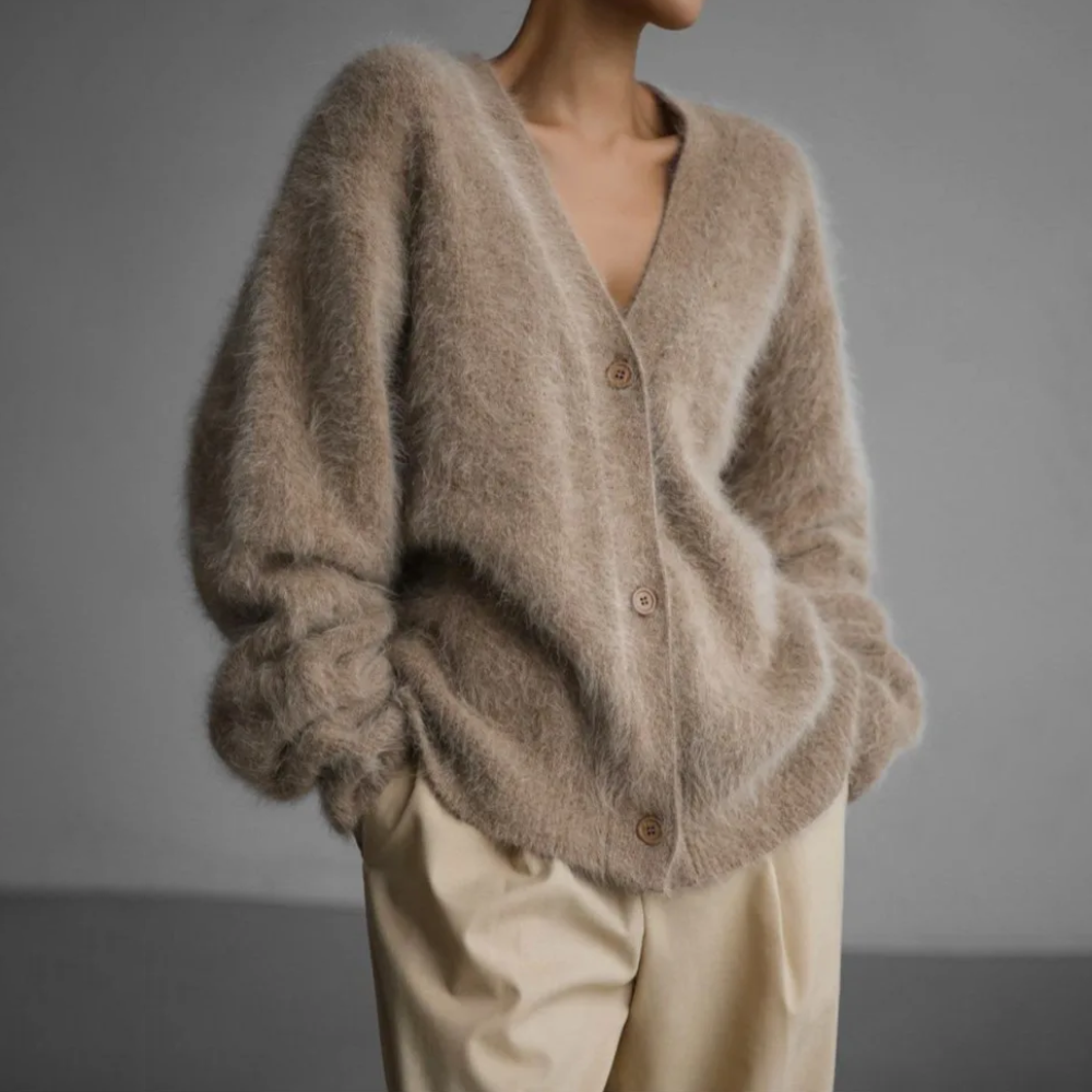 Francie | Plush luxury cardigan