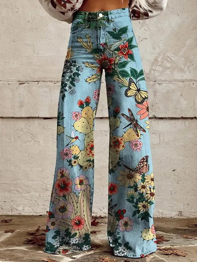 Eden | Nature-Inspired Wide-Leg Pants