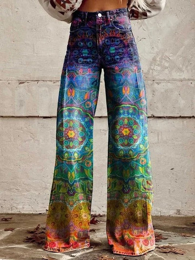 Aurora | Kaleidoscope Dream Wide-Leg Pants