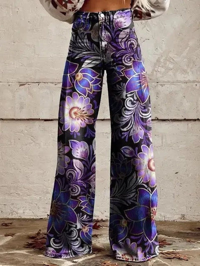 Ravenna | Wide-Leg Floral Pants