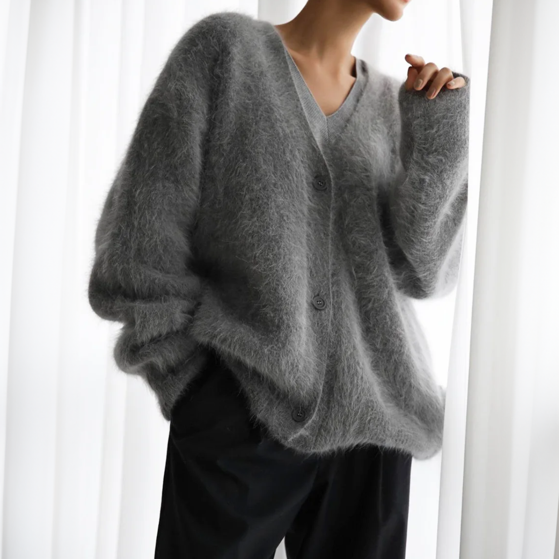 Francie | Plush luxury cardigan