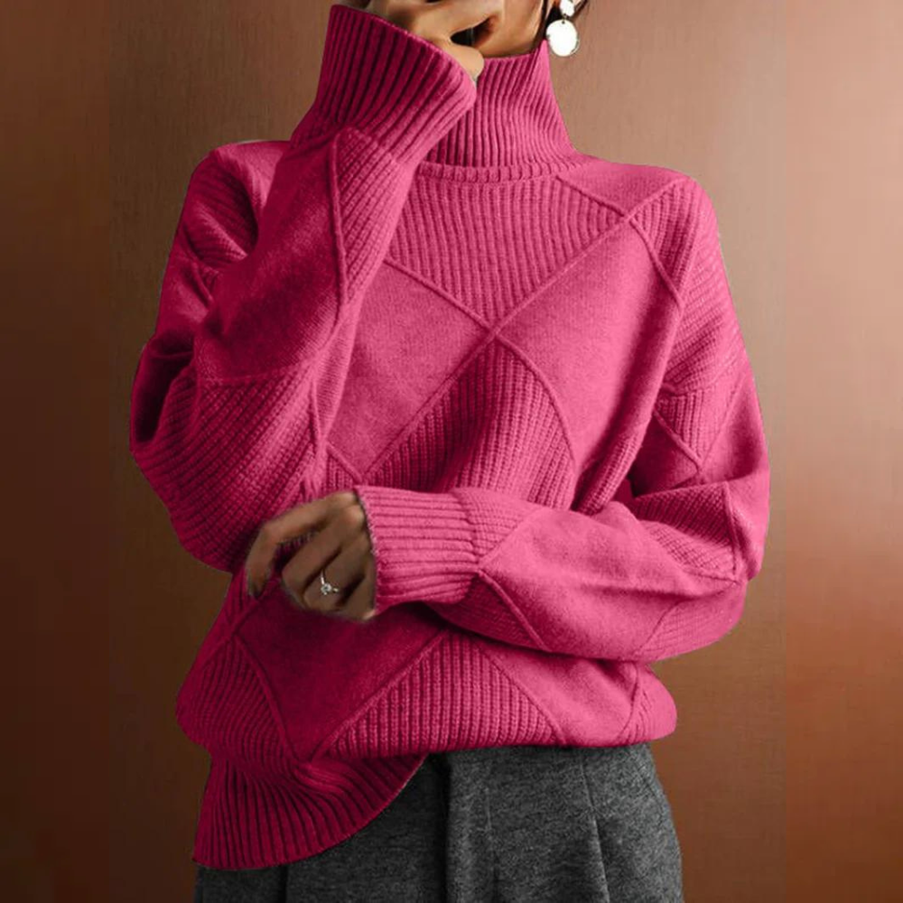 Niobe™ | Structured turtleneck sweater