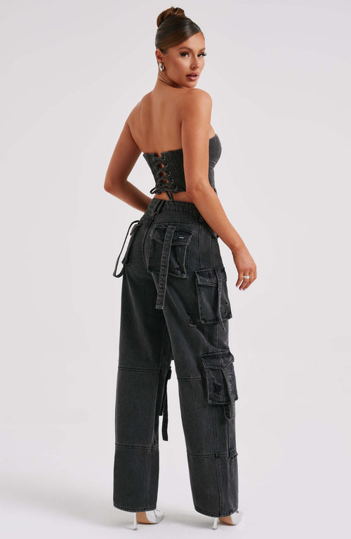 Brooklyn | Cargo Pants - Black