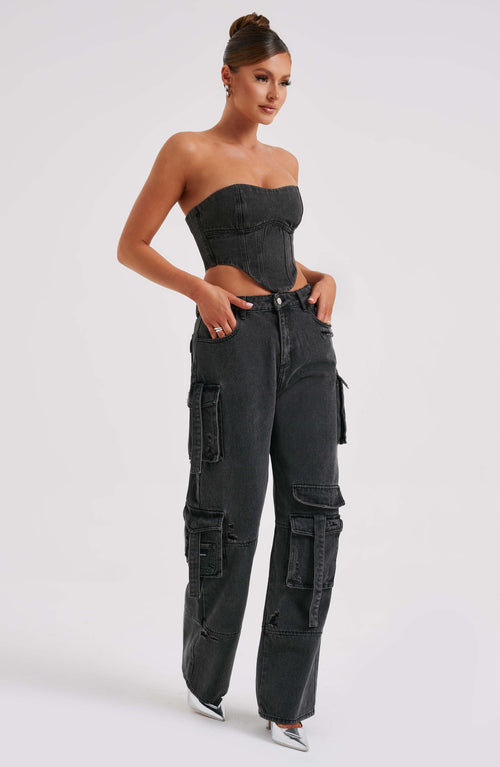 Brooklyn | Cargo Pants - Black