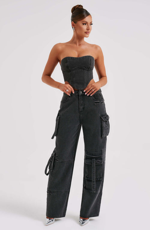 Brooklyn | Cargo Pants - Black