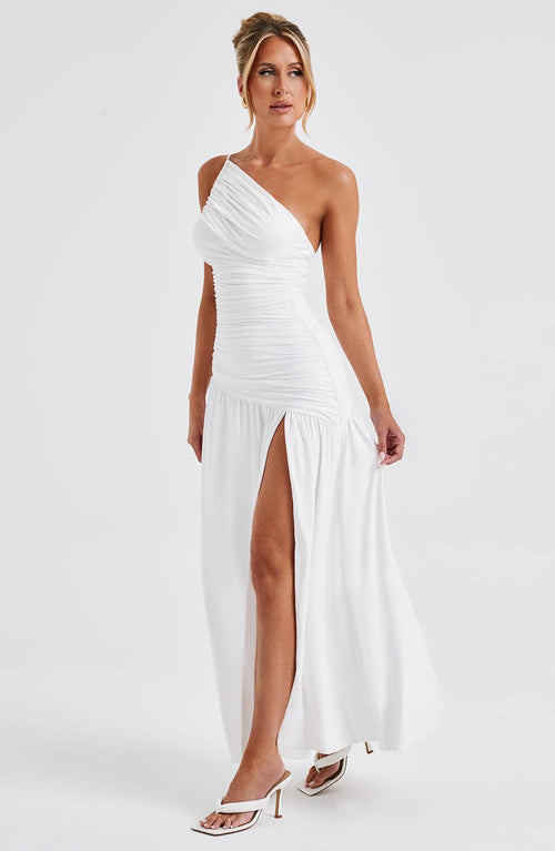 Claudia | Maxi Dress - White