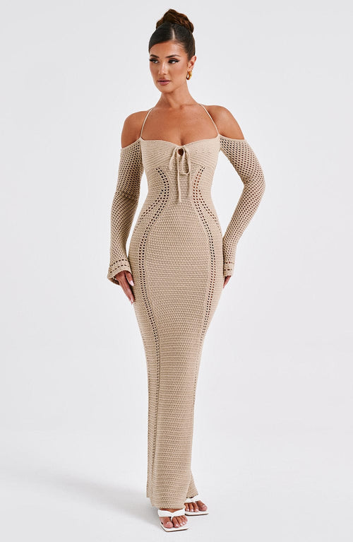 Samariah | Maxi Dress - Beige