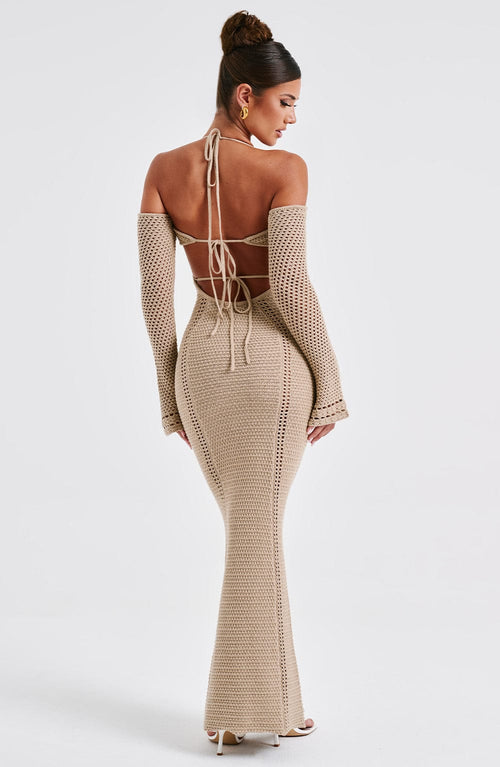 Samariah | Maxi Dress - Beige