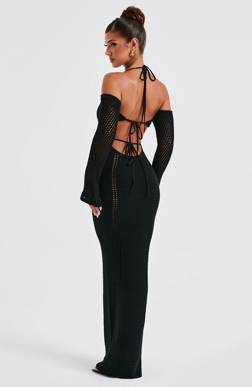 Samariah | Maxi Dress - Black