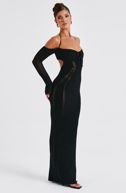 Samariah | Maxi Dress - Black